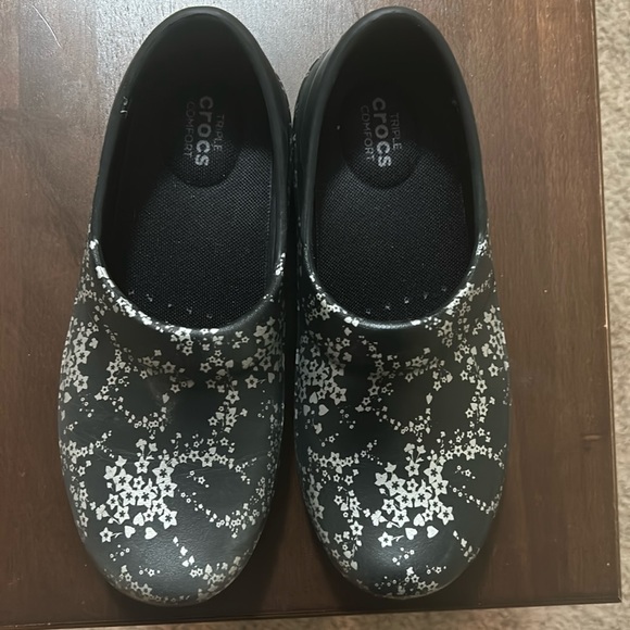 CROCS | Shoes | Crocs Nerio Pro Ii Slip Resistant Clog Star Flower ...